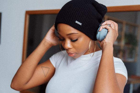 Listening to music